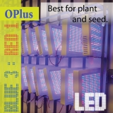 LED GROW PANEL 256ks 3:1 modrá + červená