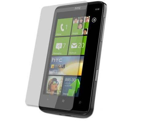 Ochranná fólie na HTC HD7 + hadřík - čirá