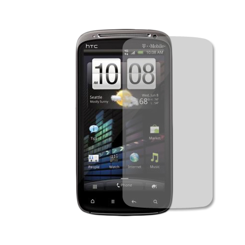 Ochranná fólie na HTC Sensation + hadřík - čirá