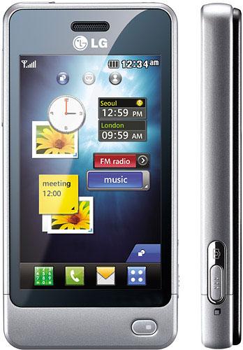 Ochranná fólie na LG GD510 i 510 POP + hadřík - čirá