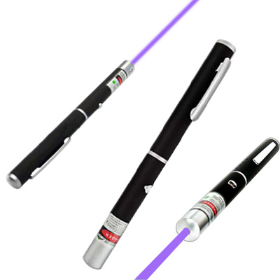 Výkonný Laser 5mW modrý