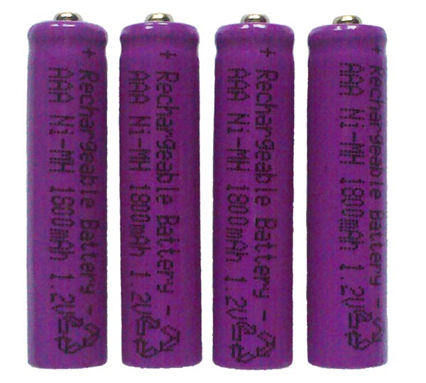 Nabíjecí baterie AAA 1800mAh NiMH