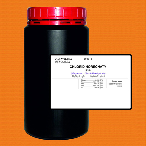 Chlorid hořečnatý hexahydrát p.a. - 1000 g