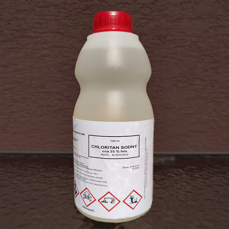 Chloritan sodný 25 % - 1000 ml