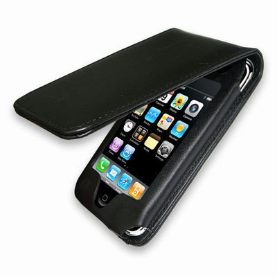 Kožené pouzdro na iPhone 2G 3G 3GS 8G 16G a SciPhone i9 i68 i68+