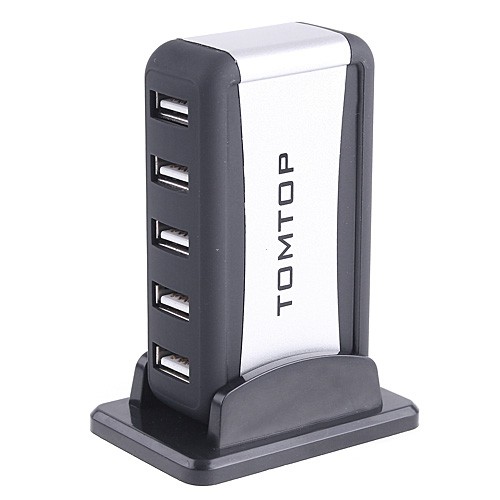 7 Port USB 2.0 480Mbps vysokorychlostní HUB