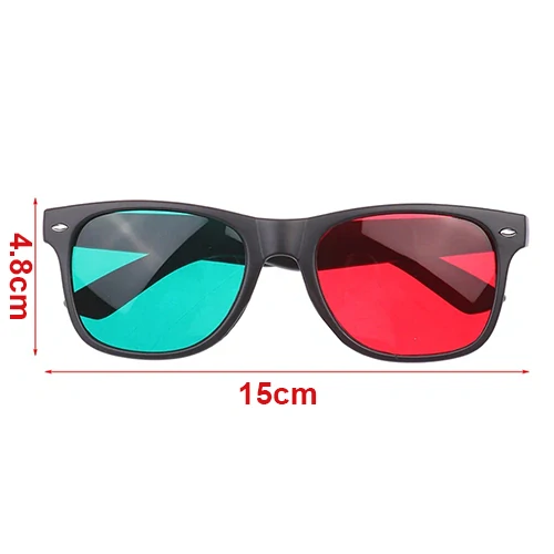 3D brýle plastové, typ: Red-Green