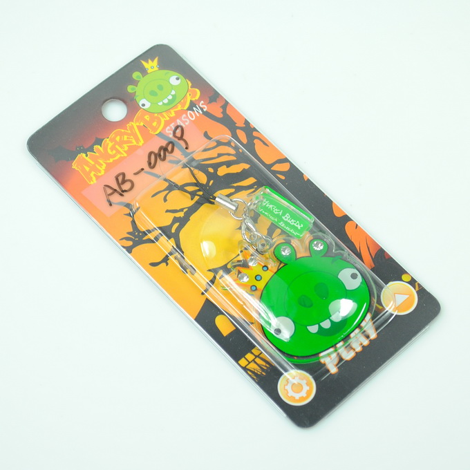 Přívěsek na mobil ANGRY BIRDS - zelené prase