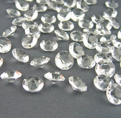 Konfety diamant na svatbu párty či oslavu 10000ks