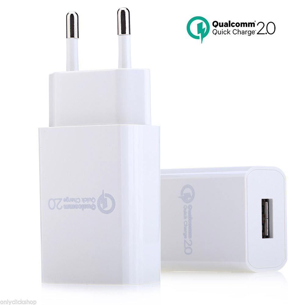 Rychlá USB nabíječka Qualcomm Quick Charge 2.0