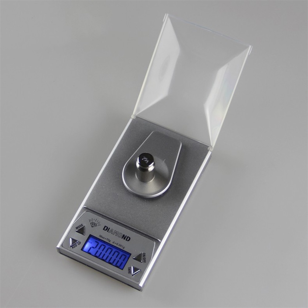 Přesná digitální kapesní váha - 50g/0,001g