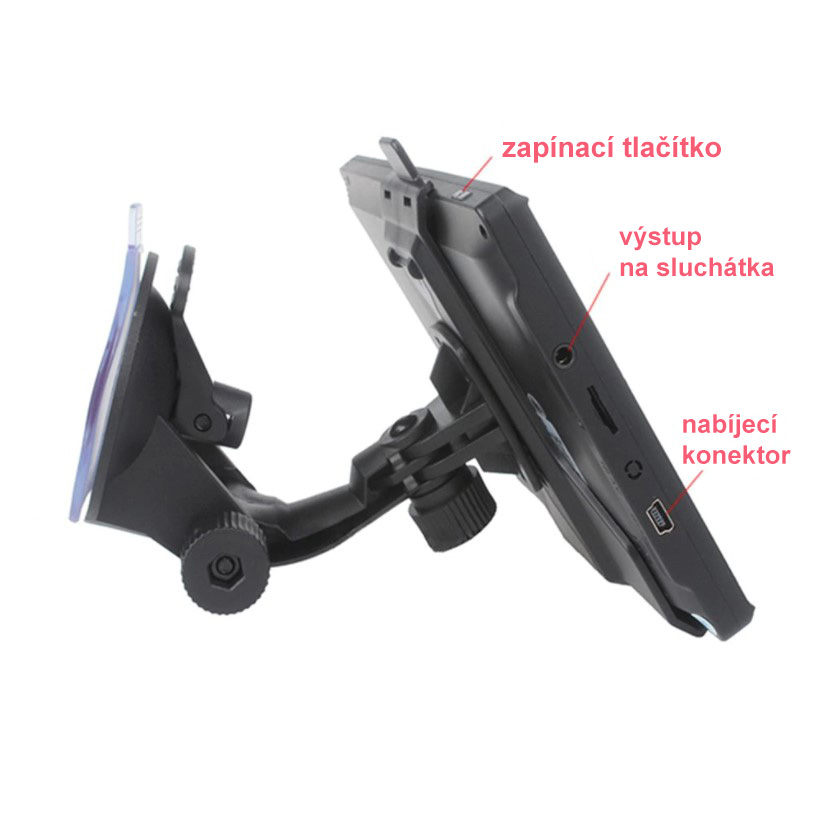 Navigace pro kamiony i do auta 7" Mediatek MSTAR 2531