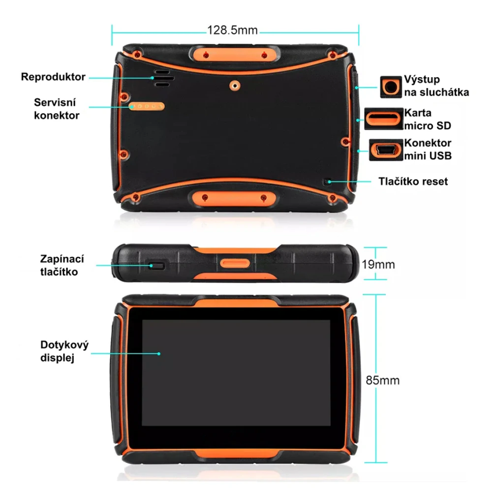 Navigace pro motocykly 4.3" iGO Primo