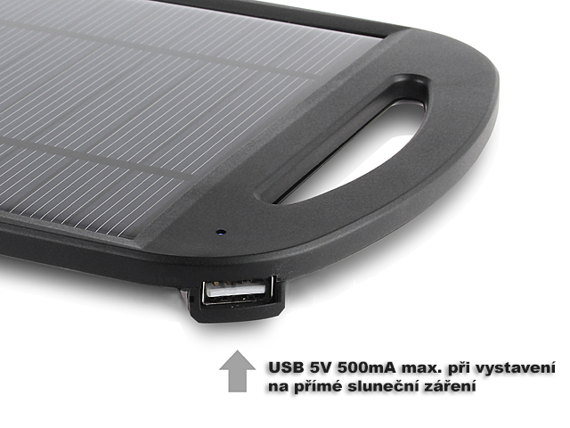 Solární panel - nabíječka USB