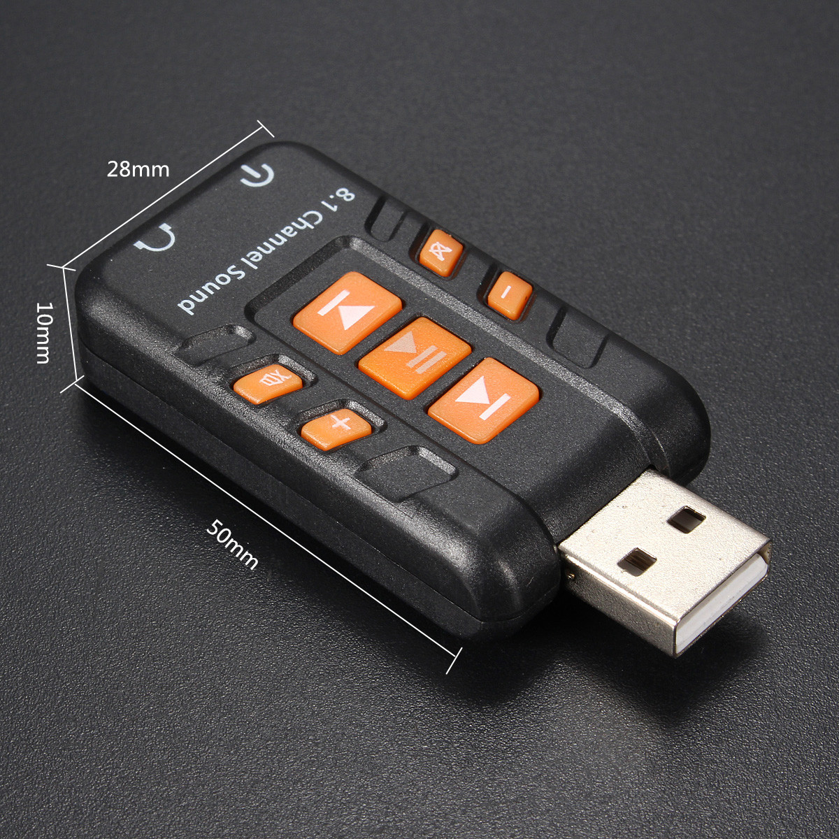 8.1 Sound USB zvuková karta