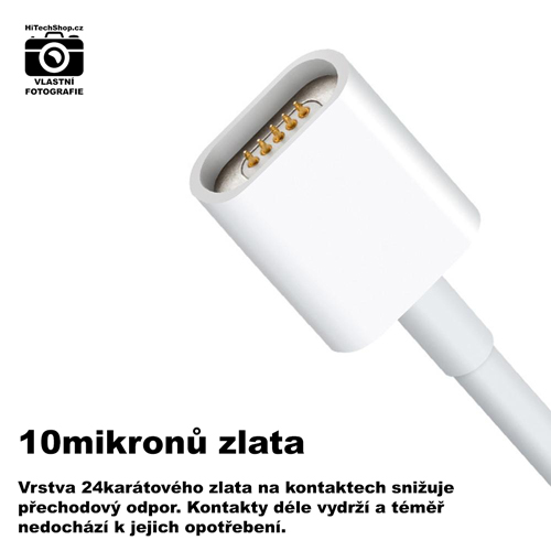 Datový a nabíjecí micro USB kabel magnetický