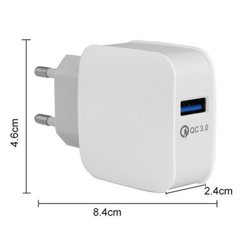 Rychlá USB nabíječka Qualcomm Quick Charge 3.0