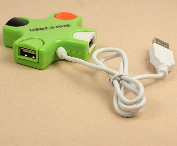 4 Port USB 2.0 480Mbps vysokorychlostní HUB