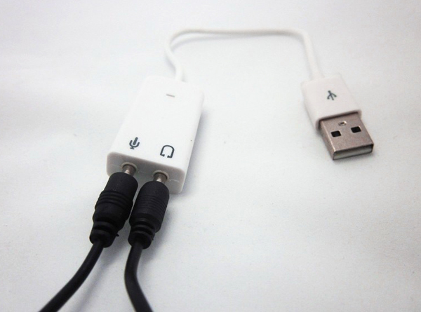 7.1 Sound USB zvuková karta externí