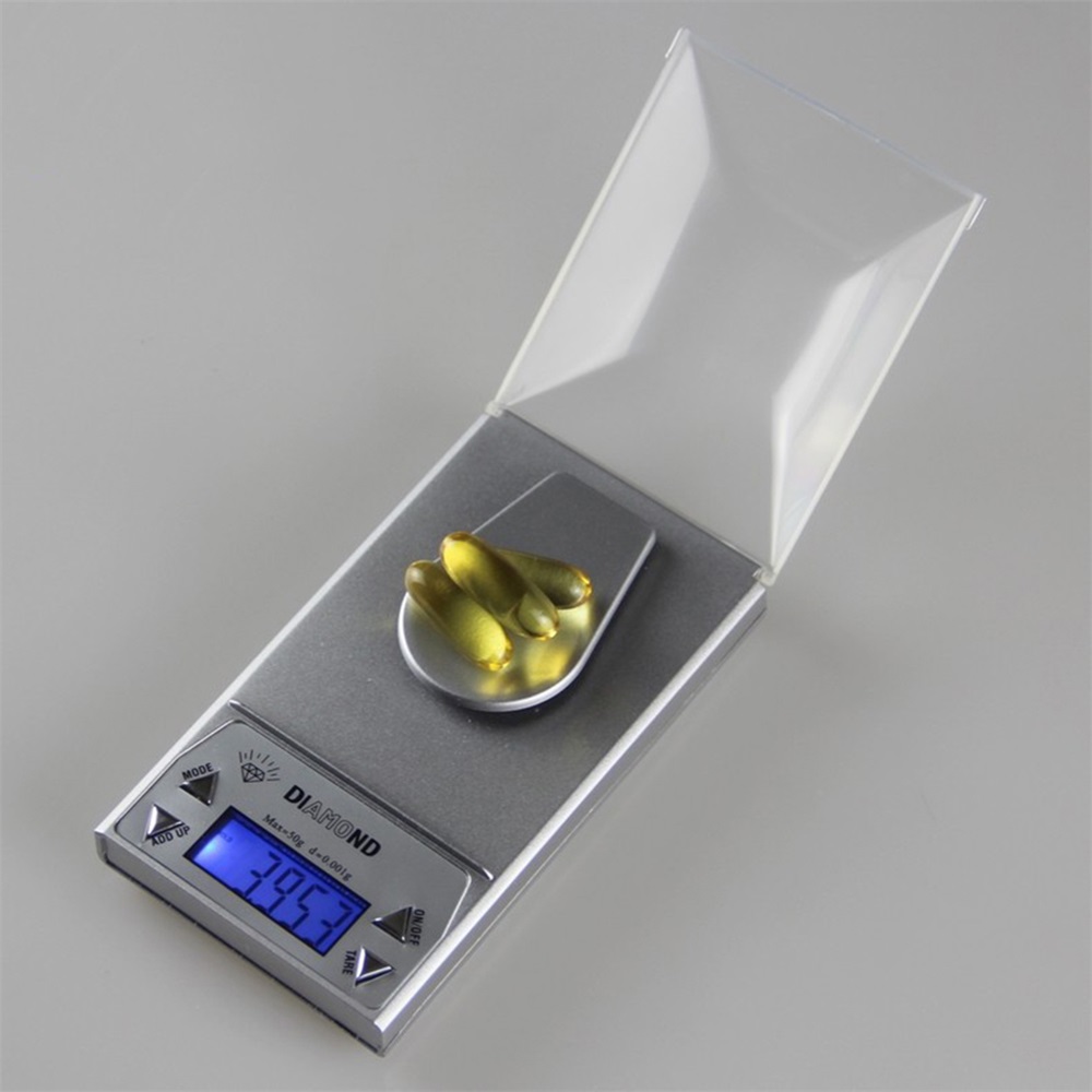 Přesná digitální kapesní váha - 50g/0,001g