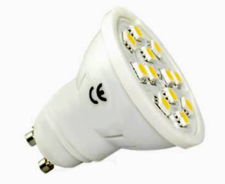 LED žárovka GU10 4.5W teplá bílá