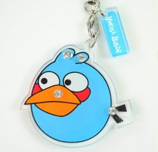 Přívěsek na mobil ANGRY BIRDS - modrý pták