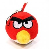 Přívěsek na mobil ANGRY BIRDS - červený pták