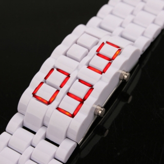 Hodinky Samurai LED plastové 25mm
